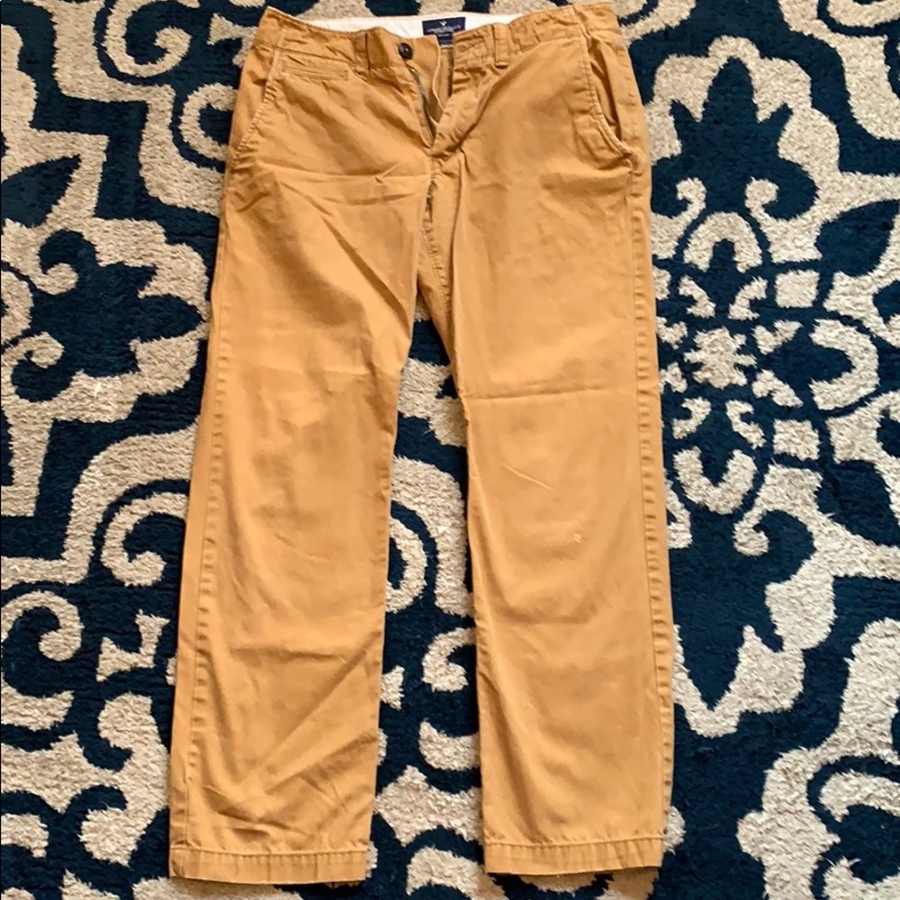 AE original straight fit khaki pant